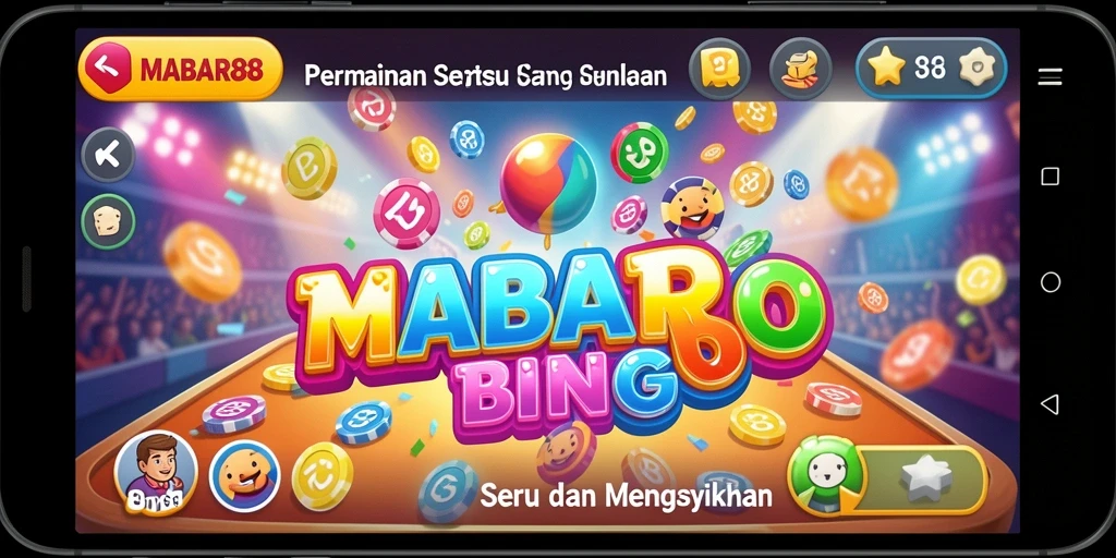 Tampilan gameplay Bingo yang seru di MABAR88.