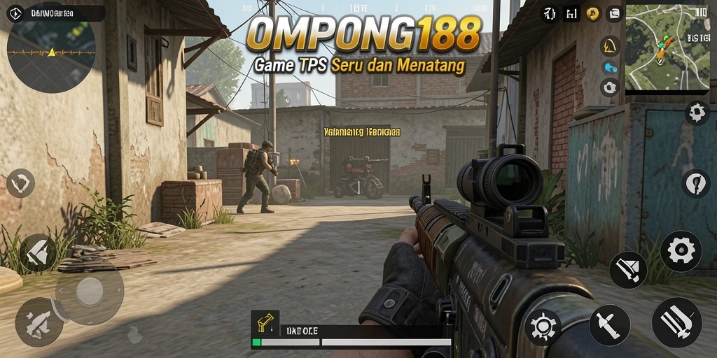 Gameplay seru OMPONG188 dengan aksi TPS yang mendebarkan.