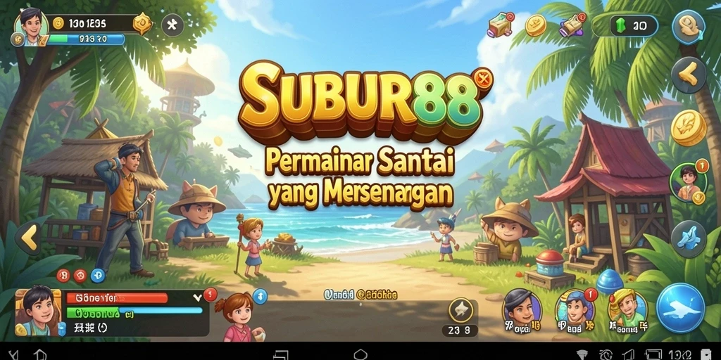 Tampilan menyenangkan dari gameplay SUBUR88 yang penuh warna.